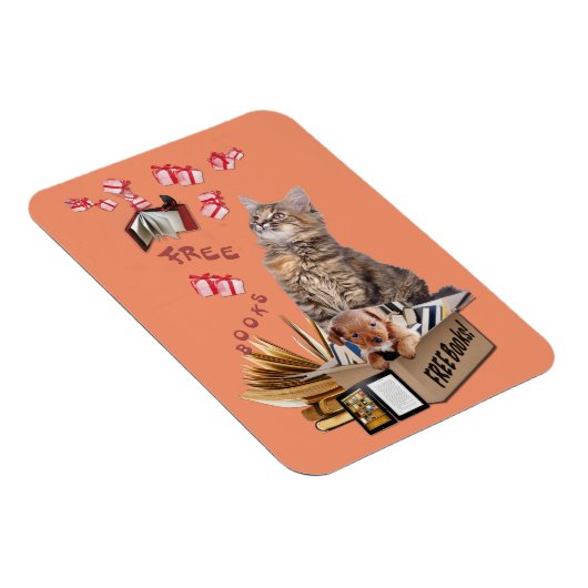 Gratis boeken magneet (Rechterzijde)