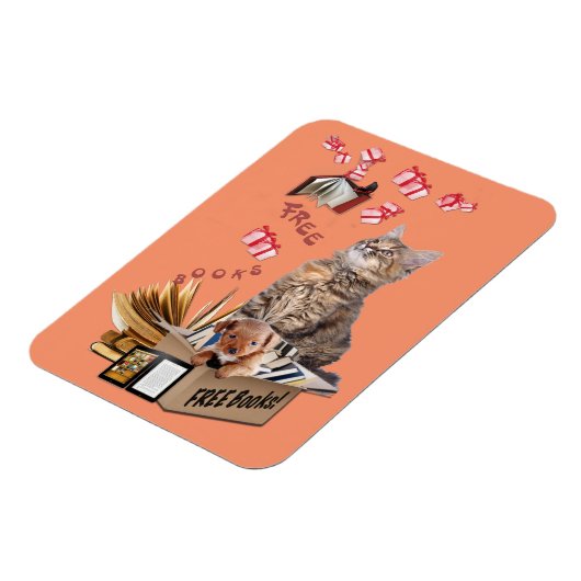 Gratis boeken magneet (Linkerzijde)