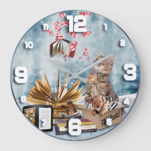 Gratis boeken met een keuken grote klok