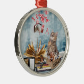 Gratis boeken metalen ornament (Rechts)