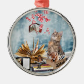 Gratis boeken metalen ornament (Voorkant)