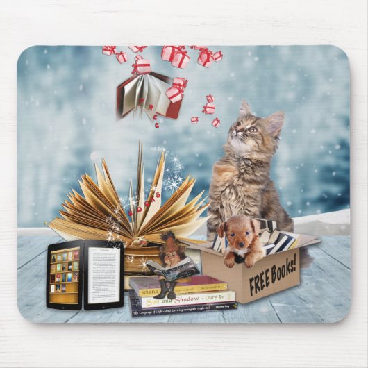 Gratis boeken muismat (Voorkant)