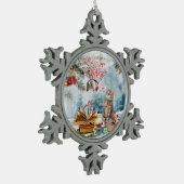 Gratis boeken tin sneeuwvlok ornament (Links)