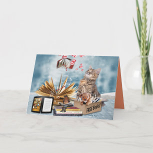 Gratis boeken voor de feestdag feestdagen kaart