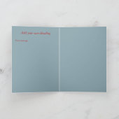 Gratis boeken voor Kerstmis Feestdagen Kaart (Binnen)