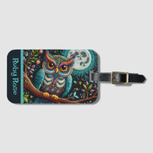 Gratis Borduurwerk met Fantasievolle Uil