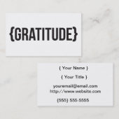 Gratis - Brackset - zwart en wit Visitekaartje (Voorkant / Achterkant)