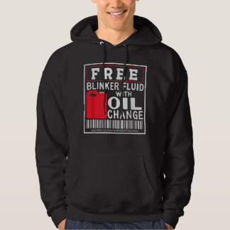 Gratis bunkervloeistof met olieverandering hoodie