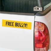GRATIS BUZY! BUMPERSTICKER (Op Truck)
