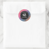 Gratis cadeau in glitterlabel stickers (Tas)