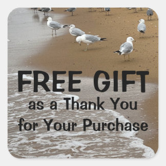 Gratis cadeau Sticker voor eigenaren van kleine be
