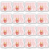 Gratis cadeaukaartjes voor kerstmis sticker (Voorkant)