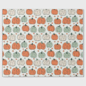 Gratis cadeaupapier met pompoenprint (Vlak)