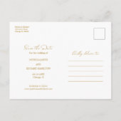 Gratis Cake en een bruiloft aan de zijkant sparen  Briefkaart (Achterkant)