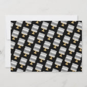 Gratis Cake Funny Modern Photo Wedding Save the Da Save The Date (Achterkant)