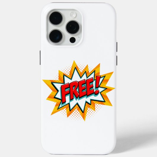 gratis Case-Mate iPhone case (Achterkant)