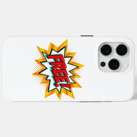 gratis Case-Mate iPhone case (Achterkant (horizontaal))