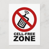 Gratis celtelefonie briefkaart (Voorkant)