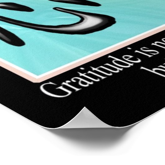 Gratis - Chinees symbool Poster (Hoek)