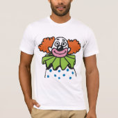 Gratis Clown Karakter met Oranje Haar T-shirt (Voorkant)