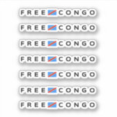 Gratis Congo Pack Sticker (Voorkant)