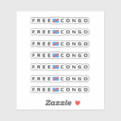 Gratis Congo Pack Sticker (Vel)