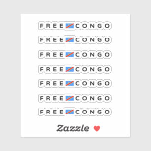 Gratis Congo Pack Sticker