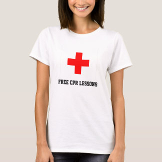 Gratis CPR-lessen T-shirt