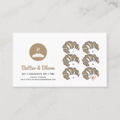 Gratis Croissant Boho Bakkerij Klantenkaartje (Voorkant)