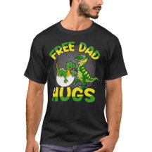 Gratis Dad Hugs Dinosaur Dad & Kind | Grappige vad