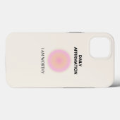Gratis Daily Affirmation Positieve Spirituele Case-Mate iPhone Case (Achterkant (horizontaal))