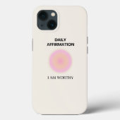 Gratis Daily Affirmation Positieve Spirituele Case-Mate iPhone Case (Achterkant)