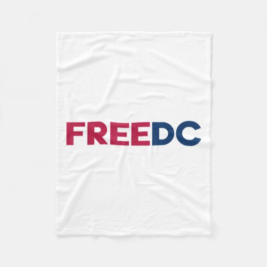 Gratis DC _1 Fleece Deken (Voorkant)