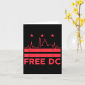  Gratis DC Washington Retro Protect Home Rule Kaart (Gele Bloem)