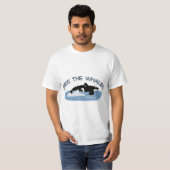 Gratis de walvissen t-shirt (Voorkant volledig)