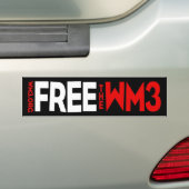 GRATIS DE WM3 bumper sticker (Op auto)