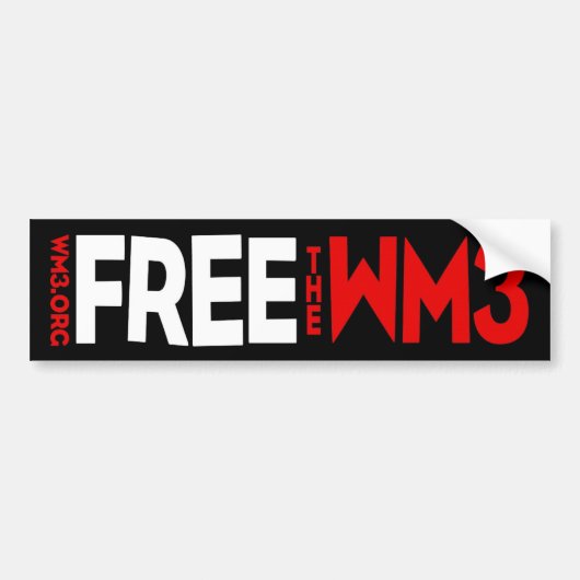 GRATIS DE WM3 bumper sticker (Voorkant)