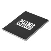 GRATIS DEBUGS NOTITIEBLOK (Linkerzijde)