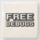 GRATIS DEBUGS STENEN ONDERZETTER (Voorkant)