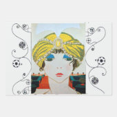 GRATIS DECO VROUWENPORTRAITS Mode van parfumeschoo Inpakpapier Vel (Voorkant 3)