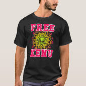Gratis demonstratie tegen Scientology van Xenu Rai T-shirt (Voorkant)