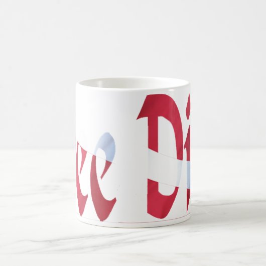 GRATIS DIVE-duik voor duikers Koffiemok (Center)