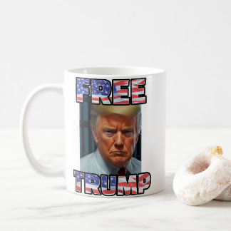 GRATIS DONALD TRUMP 2024 | Mugshot-Mok Koffiemok