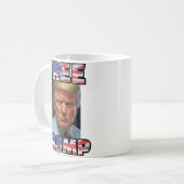 GRATIS DONALD TRUMP 2024 | Mugshot-Mok Koffiemok (Voorkant links)