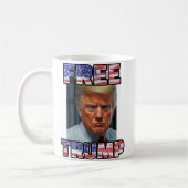 GRATIS DONALD TRUMP 2024 | Mugshot-Mok Koffiemok (Links)