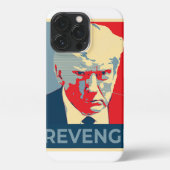 Gratis Donald Trump mok schoot republican revanche iPhone Hoesje (Achterkant)