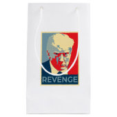 Gratis Donald Trump mok schoot republican revanche Klein Cadeauzakje (Voorkant)