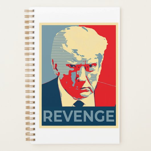 Gratis Donald Trump mok schoot republican revanche Planner (Voorkant)