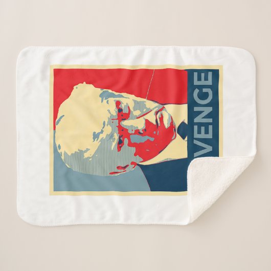 Gratis Donald Trump mok schoot republican revanche Sherpa Deken (Voorkant (horizontaal))