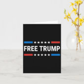 Gratis Donald Trump Republica Support Pro Trump Am Kaart (Gele Bloem)